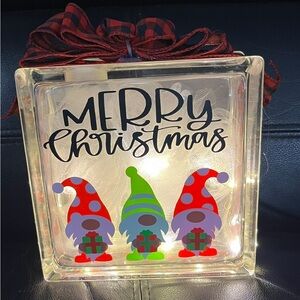 Decorative glass block